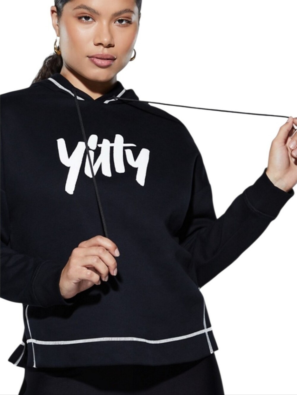 YITTY Black Hoodie Lizzo By Fabletics